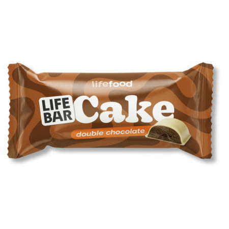 Tyčinka Lifefood Cake dvojitá čokoláda (35 g)