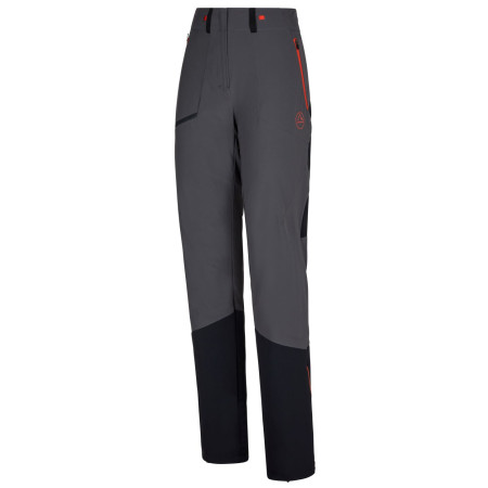 Dámske nohavice La Sportiva Monument Pant W šedá Carbon/Cherry Tomato
