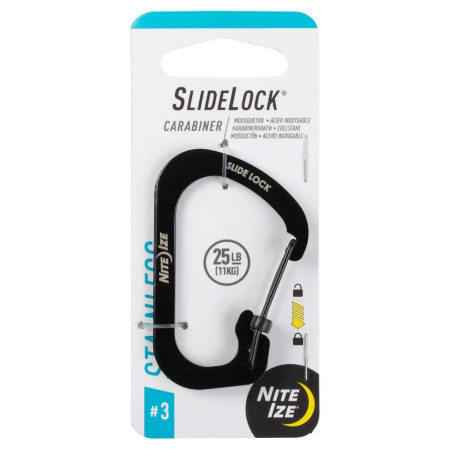 Pomocná karabína Nite Ize S-Biner Stainless Steel #3