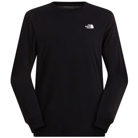 Pánske tričko The North Face Evolution Simple Dome Regular Long-Sleeve Tee čierna TNF BLACK