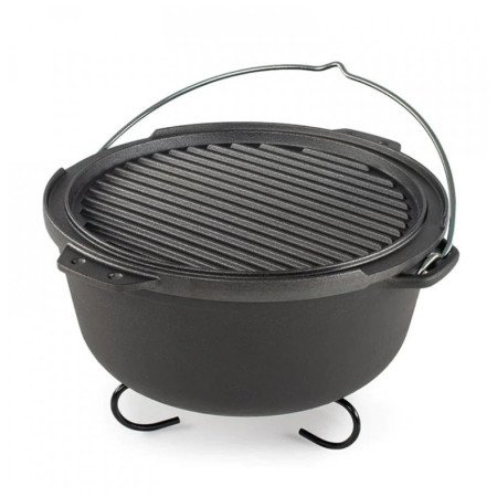 Liatinový rošt GSI Outdoors Guidecast Griddle 300 mm