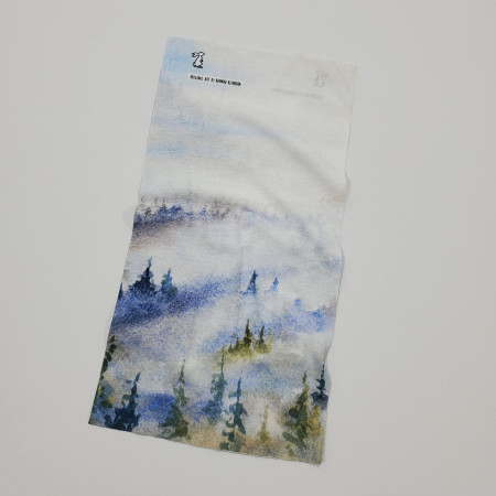 Multifuknčný set High Tail Designs Hiking Gaiter Foggy Forest