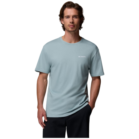 Pánske tričko Columbia Csc™ Basic Tee modrá Crushed Blue