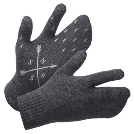 Rukavice Sensor Merino Lobster sivá