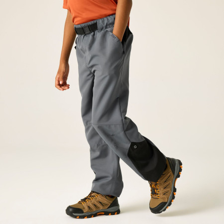 Detské nohavice Regatta Sorcer Mountain Trousers VII Dark Storm