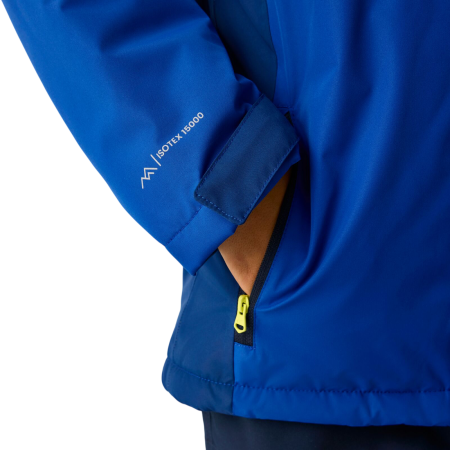 Detská zimná bunda Regatta Hillain Warm Lined Blue
