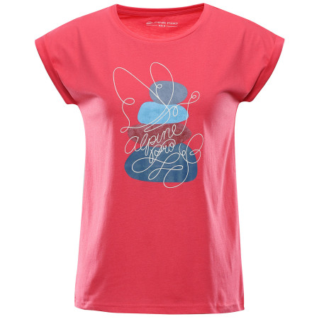 Dámske tričko Alpine Pro Okina ružová rouge red