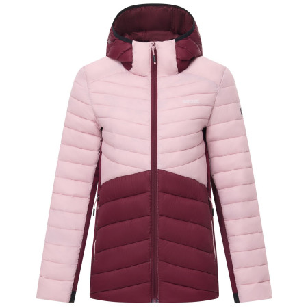 Dámska bunda Regatta Womens Hooded Leedre Hybrid ružová PwdrLlc/Fig
