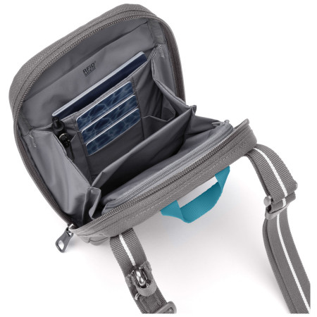 Taška cez rameno Pacsafe RFIDsafe Tech Crossbody