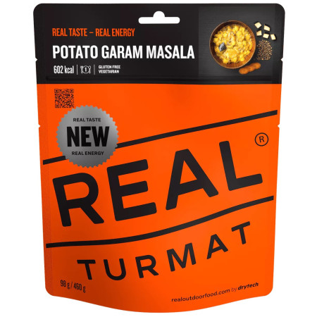 Dehydrované jedlo Real Turmat Garam Masala so zemiakmi (Potato Garam Masala)