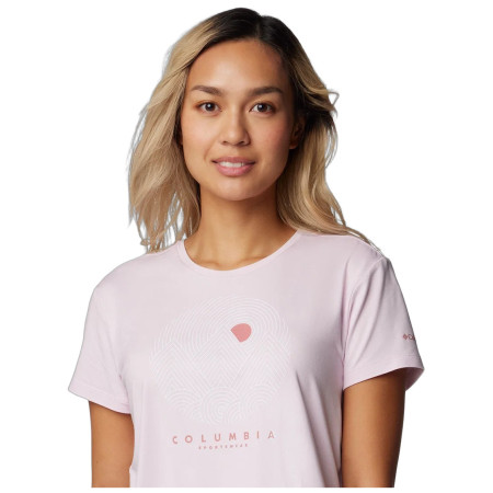 Dámske tričko Columbia Sloan Ridge Graphic Short Sleeve Tee