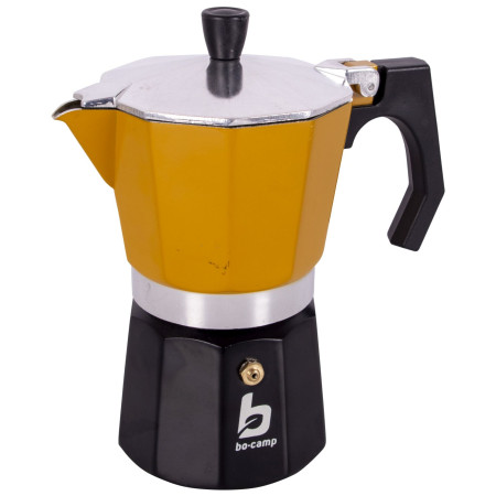 Kávovar Bo-Camp Percolator Hudson 3-cups čierna/žltá