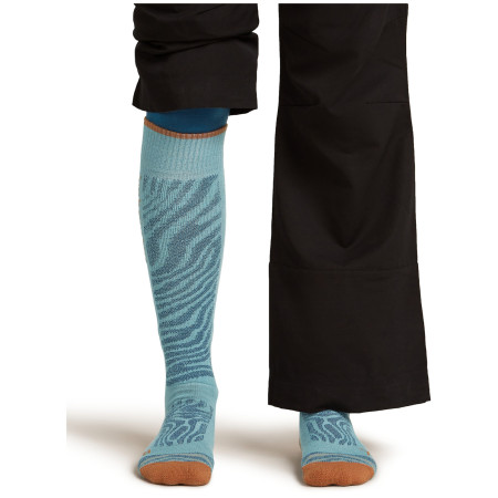 Dámske ponožky Icebreaker Women Merino Blend Ski+ Medium OTC Mountain Contour