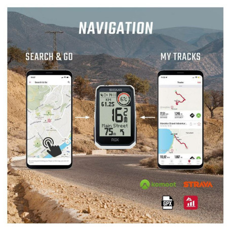 Cyklocomputer Sigma ROX 4,0 Endurance