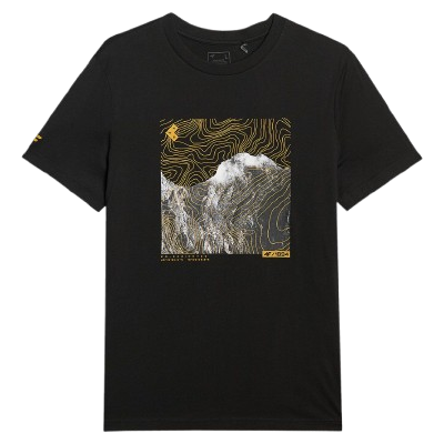 Pánske tričko 4F Tshirt M3122 čierna DEEP BLACK