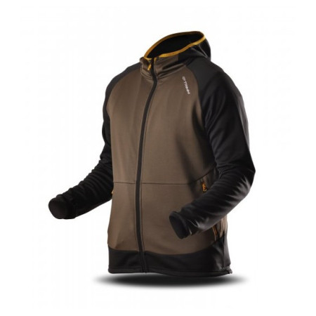 Pánska mikina Trimm Oasis zelená khaki/ grafit black