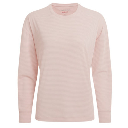 Dámske tričko Craghoppers NosiLife SolarShield+ Long Sleeved T-Shirt béžová Sherbert