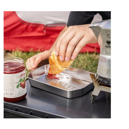 Tanier SKOTTI Kempingový talíř Plade