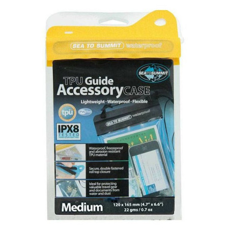 Obal Sea to Summit TPU Guide Accessory Case M žltá Yellow