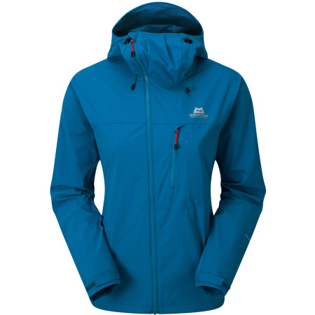 Dámska bunda Mountain Equipment W &#39;s Squall Hooded Jacket-lagoon blue