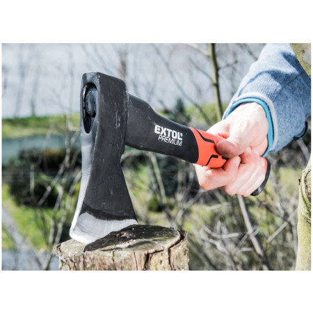 Sekera Extol sklolaminátová násada, 600g