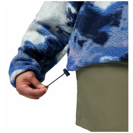 Dámska mikina Columbia Helvetia™ II Printed Cropped Half Snap