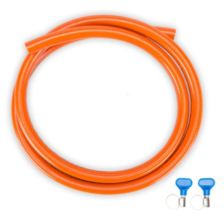 Hadica Gimeg Plynová hadice 5 m se svorkami oranžová orange