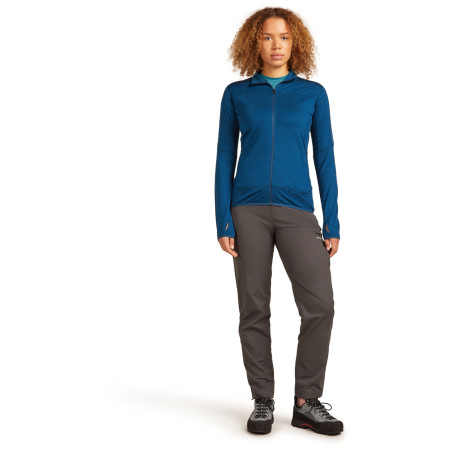Dámska funkčná mikina Icebreaker Women Merino Blend 300 RealFleece™ Descender LS Zip