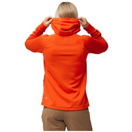 Dámska bunda Fjällräven Abisko Grid Fleece Hoodie W