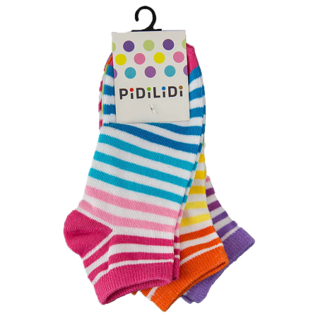 Dětské kotníkové ponožky Pidilidi 3pack PD0130-01