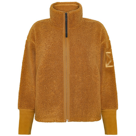 Dámska mikina Didriksons Mella Wns Fz 3 oranžová Spice Brown