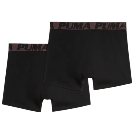 Pánske boxerky Puma Striped Elastic Boxers 2P black