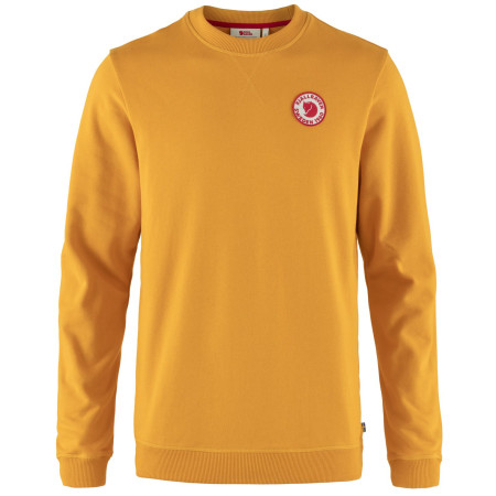 Pánska mikina Fjällräven 1960 Logo Badge Sweater žltá Mustard Yellow