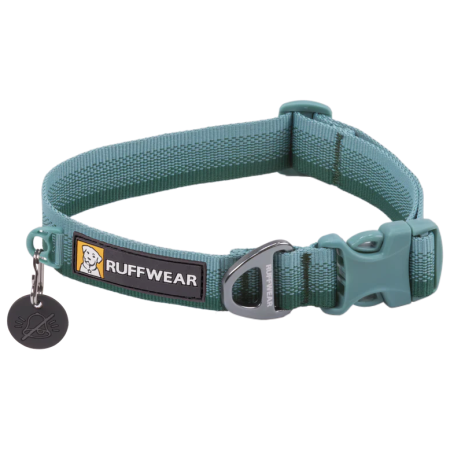 Obojok pre psa Ruffwear Front Range™ Collar zelená River Rock Green