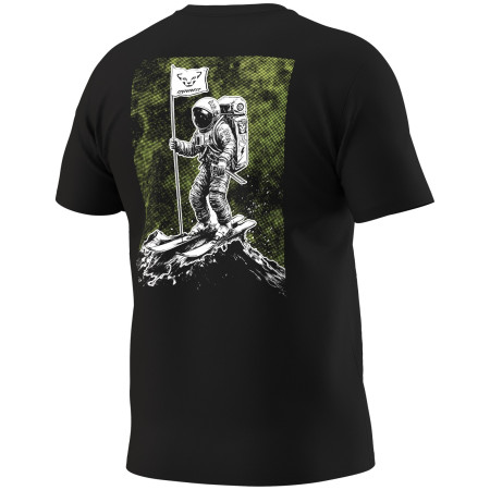 Pánske tričko Dynafit Back Graphic Co T-Shirt M čierna 0911 - black out/SKIMONAUT