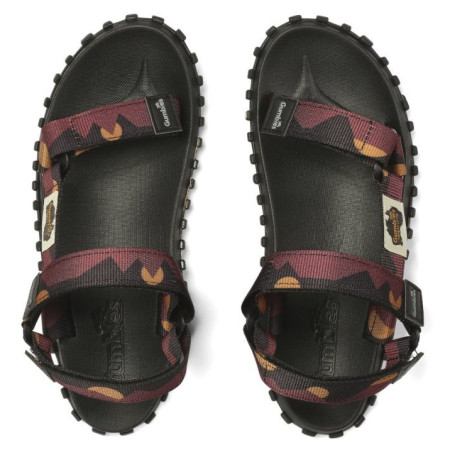 Pánske sandále Gumbies Scrambler Burgundy a Orange fialová/oranžová fialová/oranžová