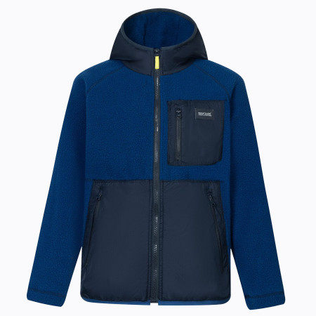 Detská mikina Regatta Munro Hybrid Jacket AviBlueNavy tmavomodrá AviBlueNavy