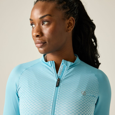 Dámsky cyklistický dres Dare 2b Lightnint short sleeve printed jersey