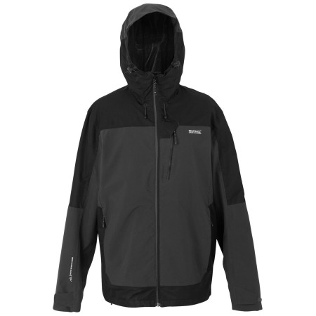 Pánska bunda Regatta Highton Stretch Jacket IV sivá Ash/Black