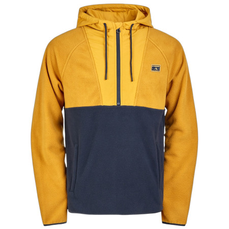 Pánska funkčná mikina Fundango Carlos Fleece Pullover žltá kangoo