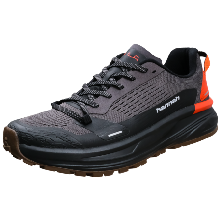 Pánske topánky Hannah Rula M čierna asphalt/spicy orange