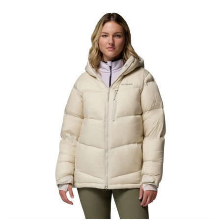 Dámska zimná bunda Columbia Cloudview Down Hooded Jacket béžová Dark Stone