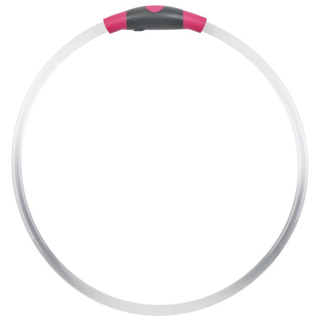 Svietiaci obojok pre psa Nite Ize NiteHowl® Rechargeable LED Safety Necklace ružová Tie Dye Pink