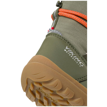 Detské zimné topánky Viking Outdoor Footwear Birch Barefoot Warm WP Pull-on Olive