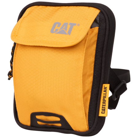 Taška cez rameno Caterpillar Crossbody Mountaineer Pollux žltá Black/yellow