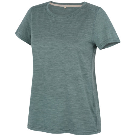 Dámske tričko MOOA Merino Lyolite Horizon 150 Comfy modrá dusty teal