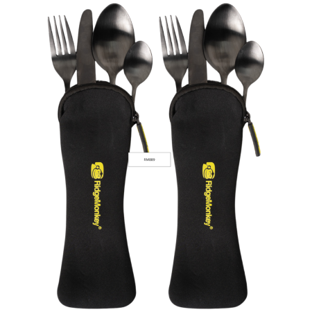 Príbor Ridge Monkey DLX Cutlery Set Twin Pack