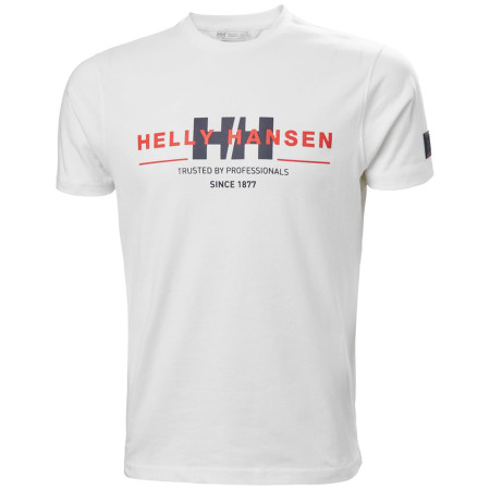 Pánske tričko Helly Hansen Rwb Graphic T-Shirt M biela White