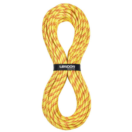 Statické lano Tendon Secure 10.5mm (60m) žltá Yellow/Red
