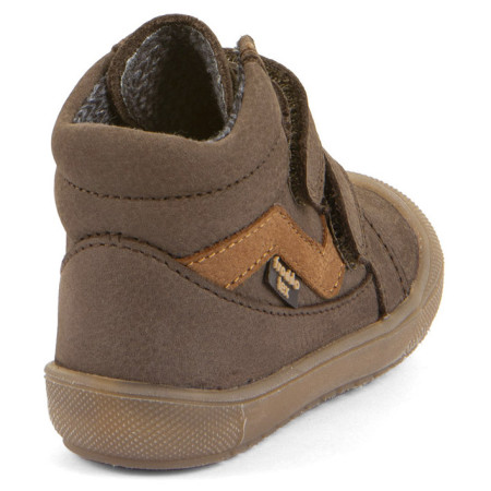 Detské celoročné barefoot topánky Froddo Ollie Tex Brown